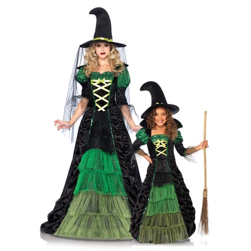 Girl's Storybook Witch Costume - C49089    09101