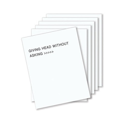 Giving Head Is Greater Than Naughty Gre