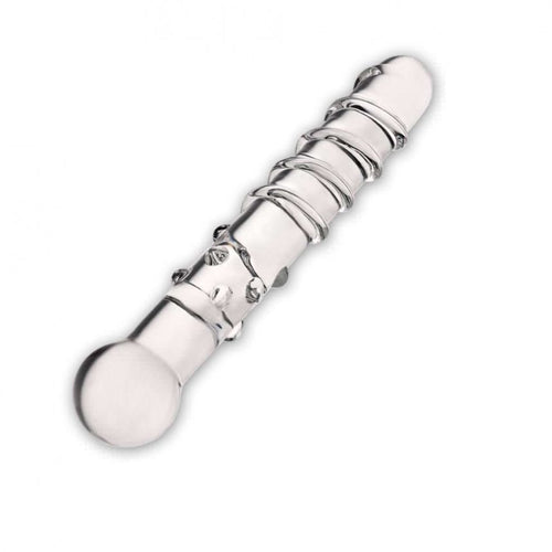 GLAS CALLISTO CLEAR GLASS DILDO - ELGLAS78