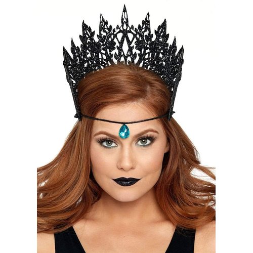 Glitter Die Cut Royal Crown With Jewel Accent - A2844     00122