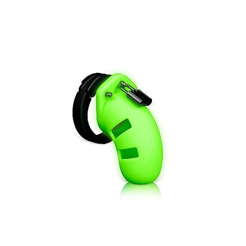 GLOW MODEL 20 COCK CAGE 3.5 IN GLOW IN THE DARK - SHTOU729GLO