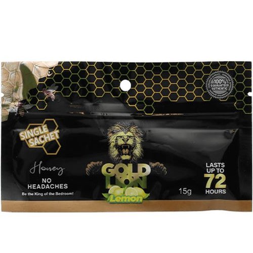 GOLD LION HONEY LEMON 24PC DISPLAY (NET) - COGLHLD