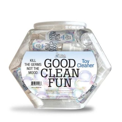 GOOD CLEAN FUN 1OZ UNSCENTED FISHBOWL 36PCS
