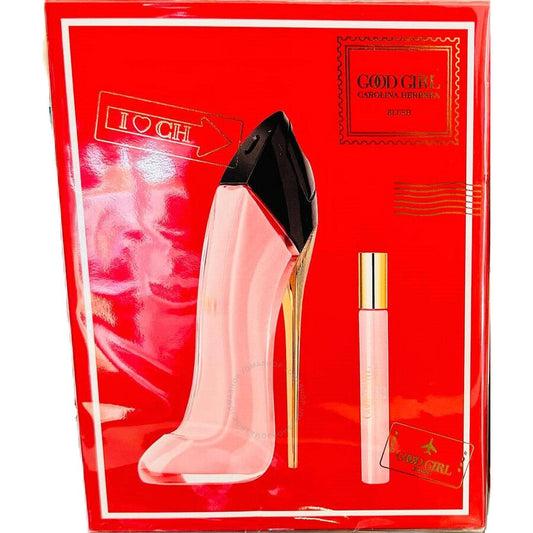 GOOD GIRL BLUSH 2PC MINI SET 2.7OZ, + 10ML, WOMEN'S GIFT SET, EDP-Pinkfoxxx