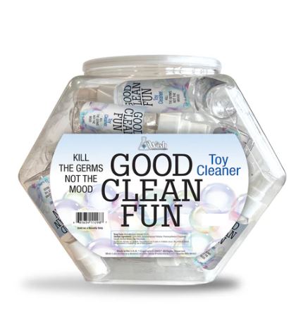 GOOD CLEAN FUN 1OZ UNSCENTED FISHBOWL 36PCS