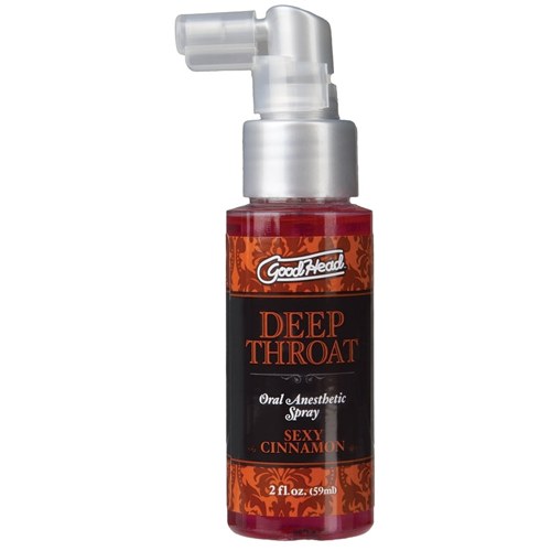 GoodHead Deep Throat Spray-Sexy Cinnamon 2oz