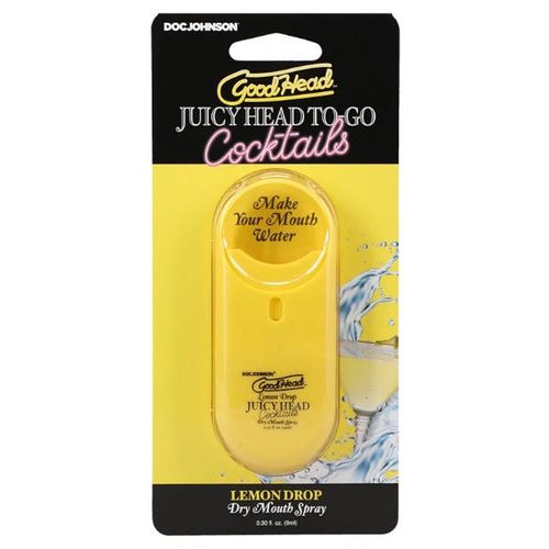 GOODHEAD JUICYHEAD COCKTAILS DRY MOUTH SPRAY TO-GO LEMON DROP 0.30FL