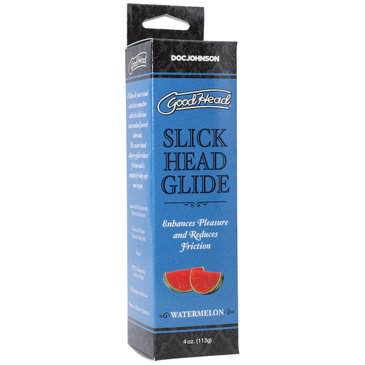 GoodHead Slick Head Glide Watermelon 4 oz.-Pinkfoxxx