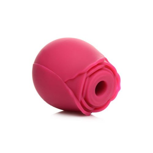 GOSSIP ROSE 10X SILICONE CLIT SUCTION STIMULATOR BURGUNDY - CN04075560