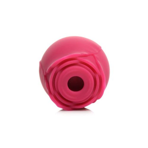 GOSSIP ROSE 10X SILICONE CLIT SUCTION STIMULATOR BURGUNDY - CN04075560
