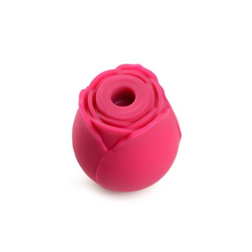GOSSIP ROSE 10X SILICONE CLIT SUCTION STIMULATOR BURGUNDY - CN04075560