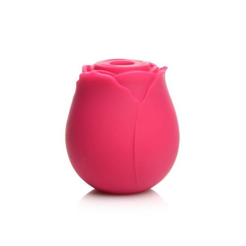 GOSSIP ROSE 10X SILICONE CLIT SUCTION STIMULATOR BURGUNDY - CN04075560