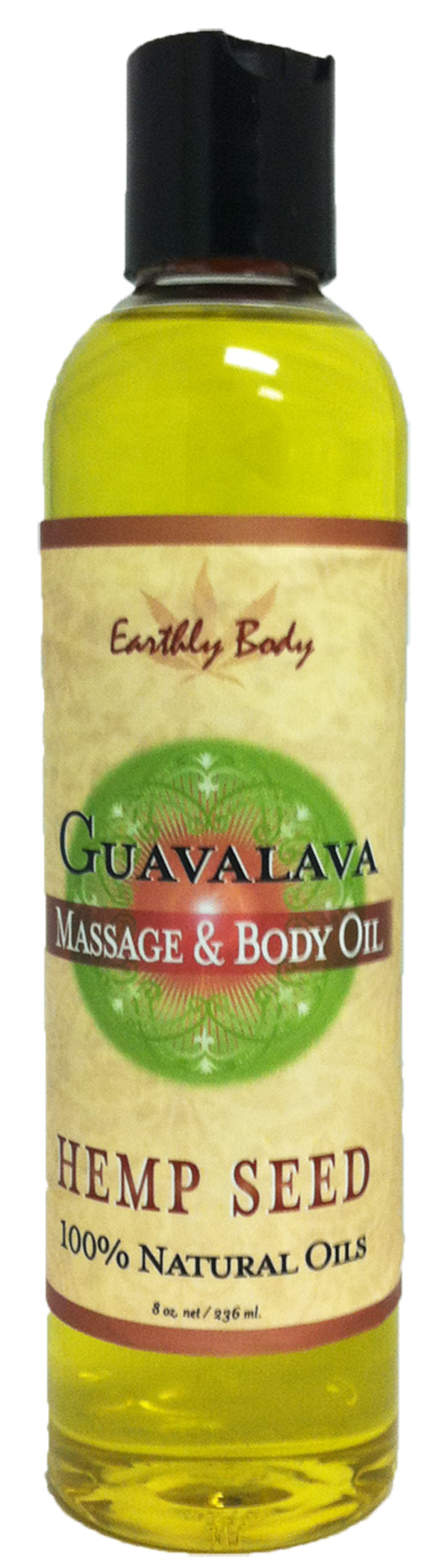 MASSAGE OIL GUAVALAVA 8 OZ - EBMAS068