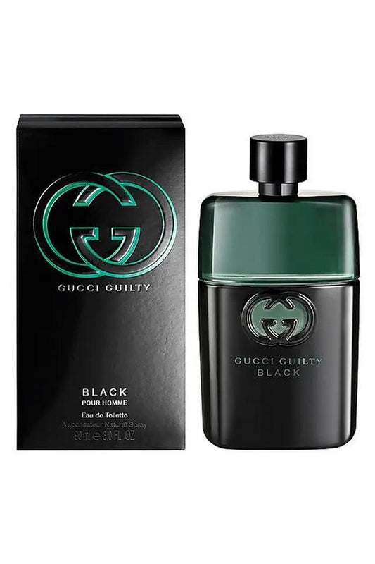 GUCCI GUILTY BLACK 3OZ, MEN'S PERFUME, EDT-Pinkfoxxx