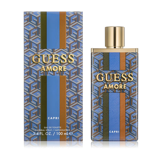 GUESS AMORE CAPRI 3.4OZ, UNISEX PERFUME, EDP-Pinkfoxxx
