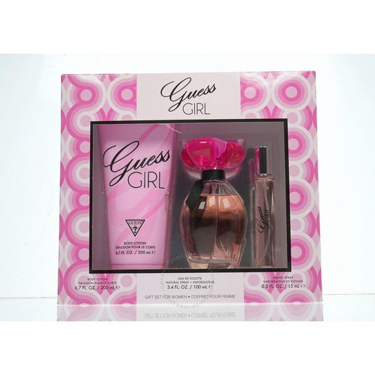 GUESS GIRL 3PC SET, WOMEN'S PERFUME, EDP-Pinkfoxxx