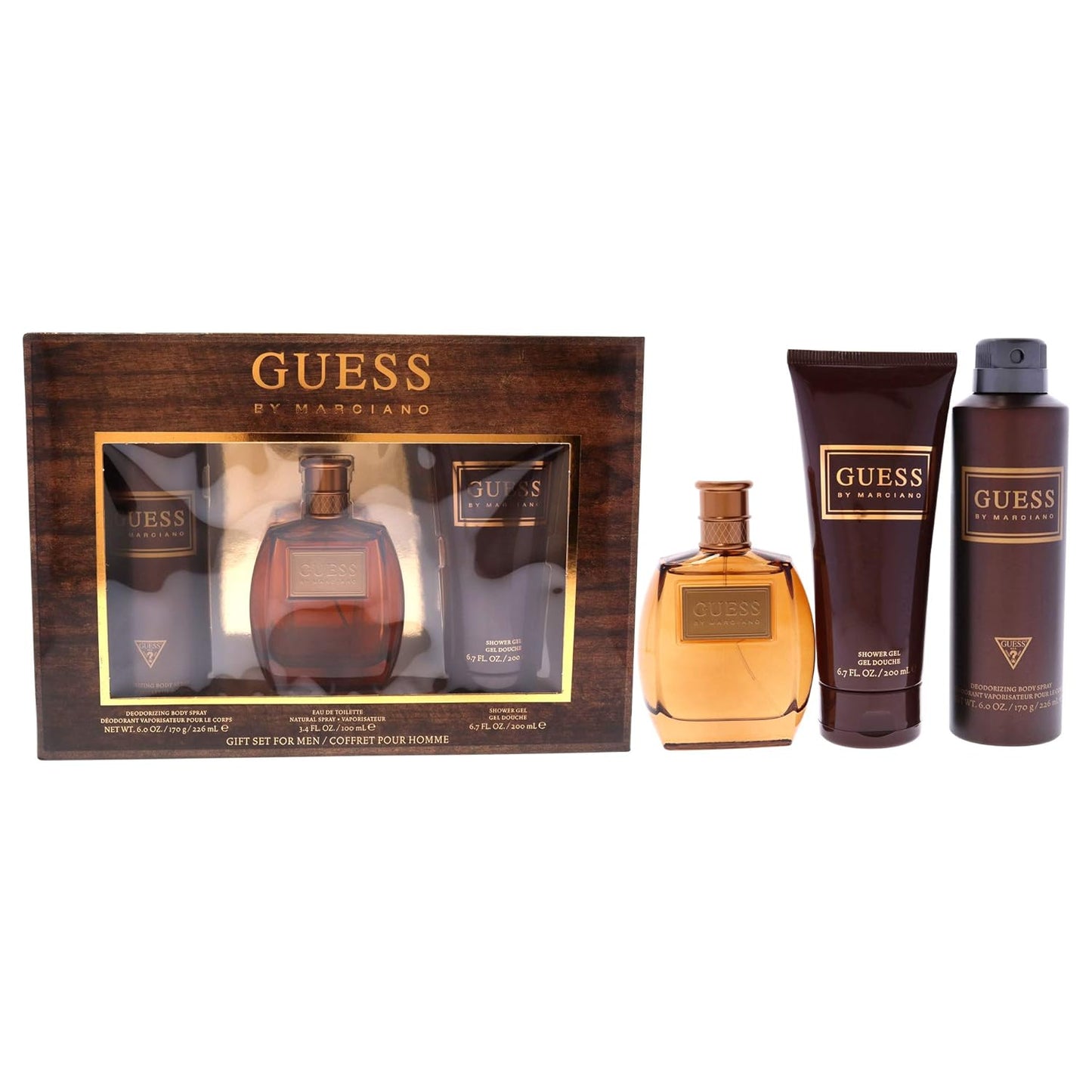GUESS MARCIANO MEN 3PC SET, WOMEN'S GIFT SET