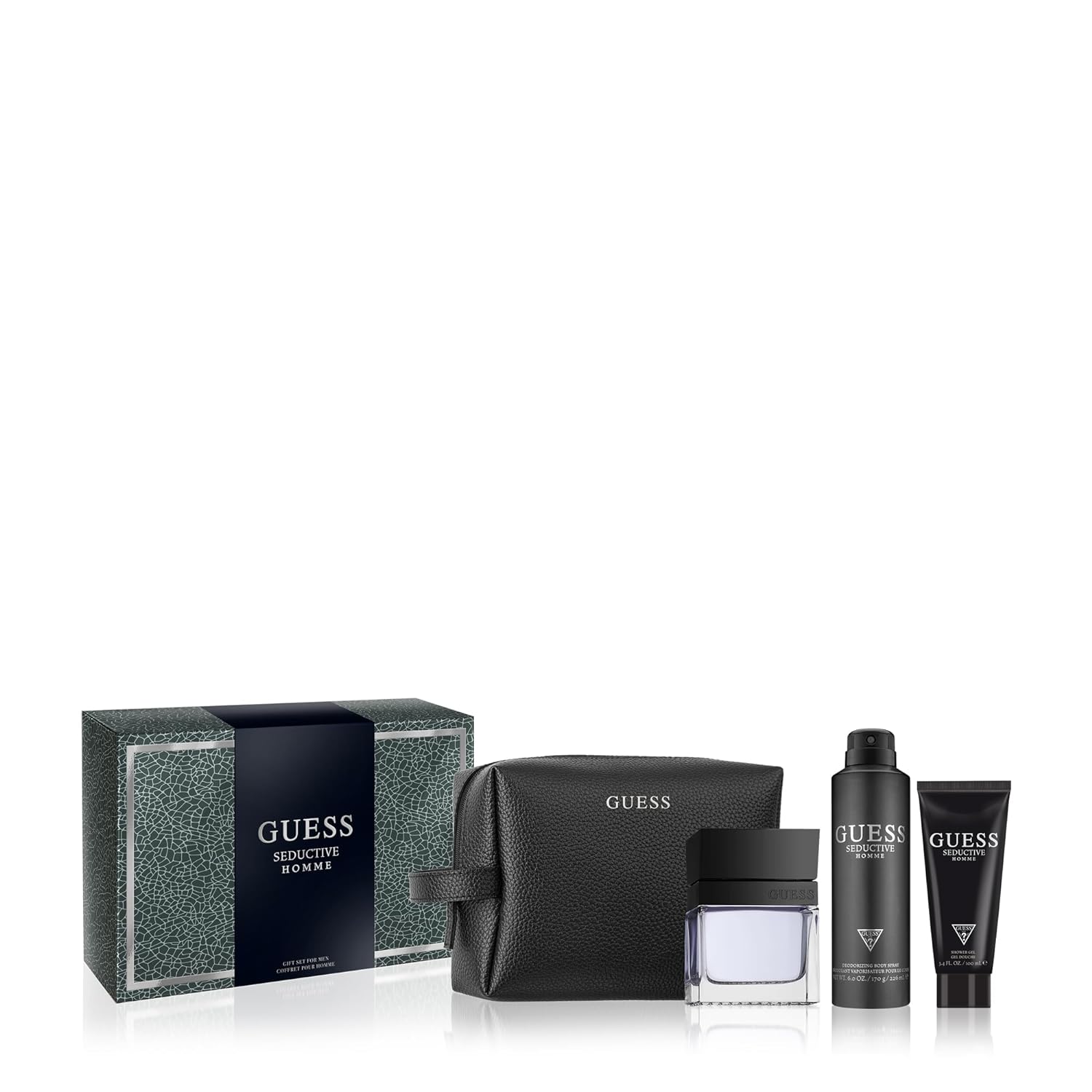 GUESS SEDUCTIVE 4PC SET, MEN'S GIFT SET, EDT