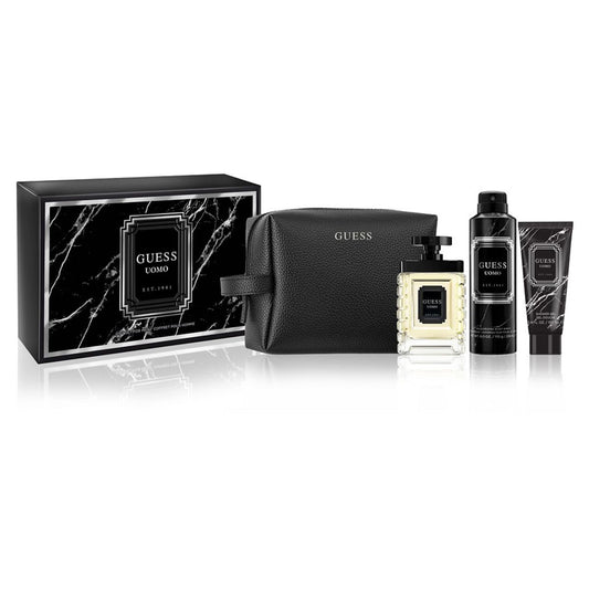 GUESS UOMO 4PC SET, MEN'S GIFT SET, EDT-Pinkfoxxx