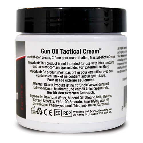 GUN OIL TACTICAL CREAM 6OZ JAR - EPXTACTICALJAR6