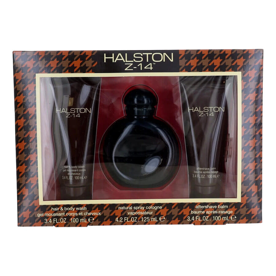 HALSTON Z-14 3PC SET, MEN'S GIFT SET, EDT