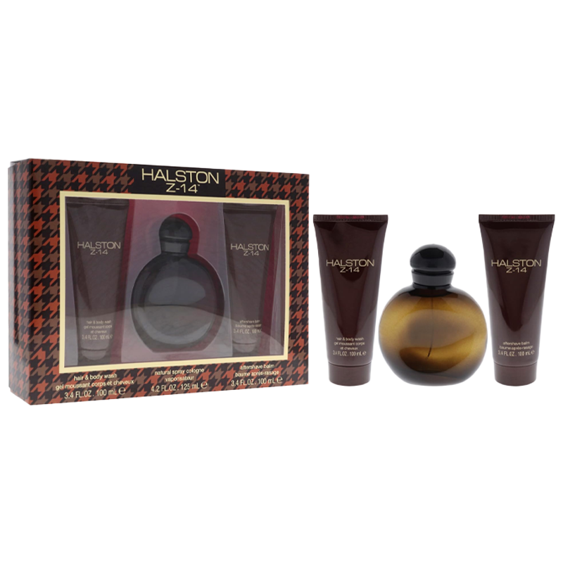 HALSTON Z-14 3PC SET, MEN'S GIFT SET, EDT