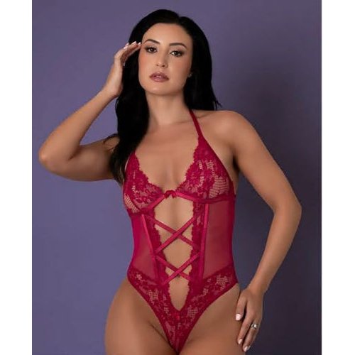 HALTER TEDDY CHERRY L