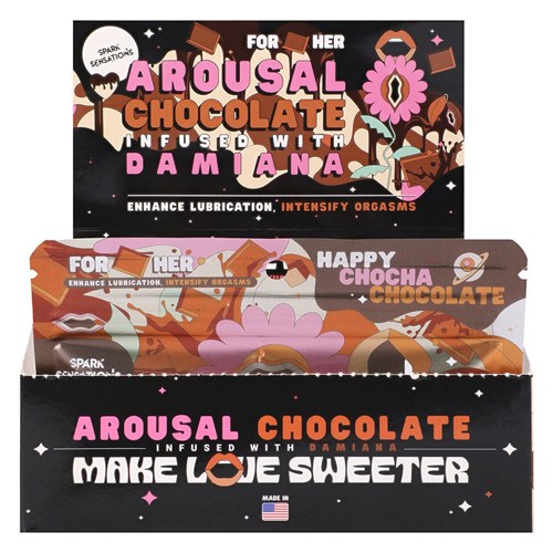 Happy Chocha Hers Chocolate Display of 12