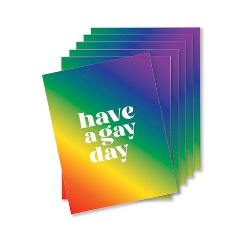Have A Gay Day Naughty Greeting Card -