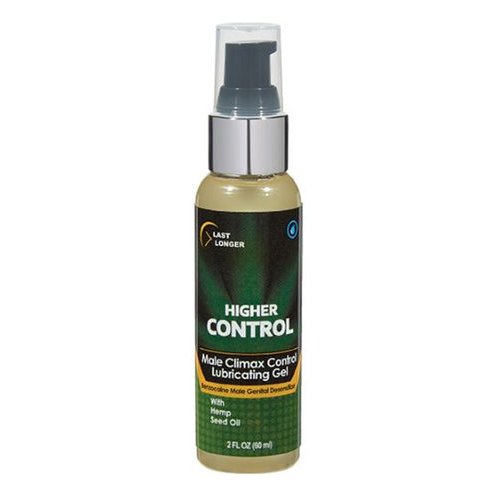 HIGHER CONTROL CLIMAX CONTROL GEL W/HEMP SEED OIL 2 OZ - BAHCC20