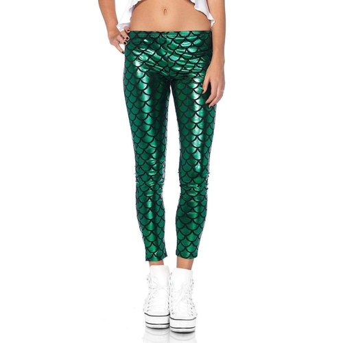 Hipster Mermaid Costume Leggings - 13551     12625
