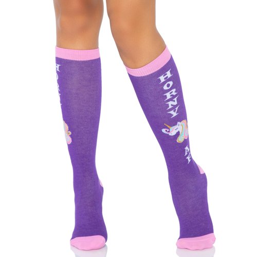 Horny AF Knee Socks - 5621      10122