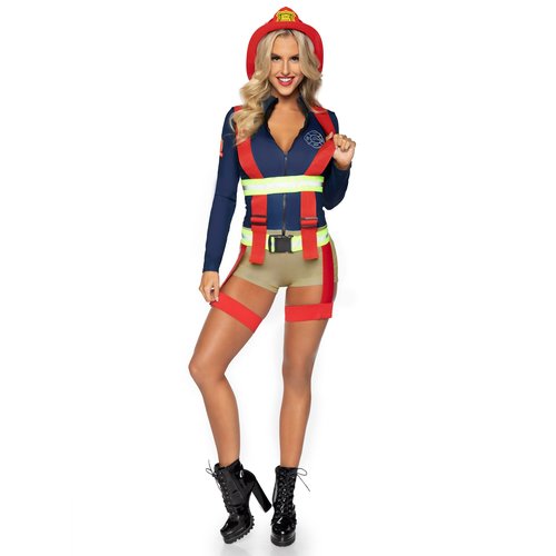 Hot Zone Honey Firefighter Costume - SK86921   10140