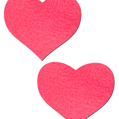 PASTEASE HEART NEON PINK - PASHRTNPK5