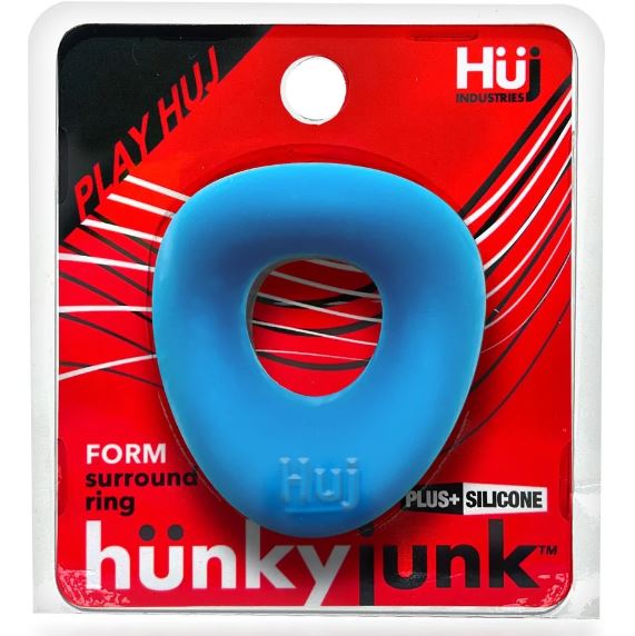 HUNKYJUNK FORM COCKRING TEAL ICE (NET) - OXHUJ132TELICE