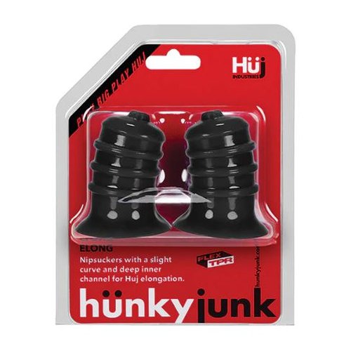 HUNKYJUNK ELONG NIPSUCKERS CLEAR (NET) - OXHUJ111CLR