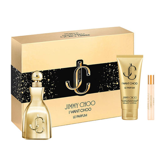 I WANT CHOO LE PARFUM 3PC SET, WOMEN'S GIFT SET, EDP-Pinkfoxxx