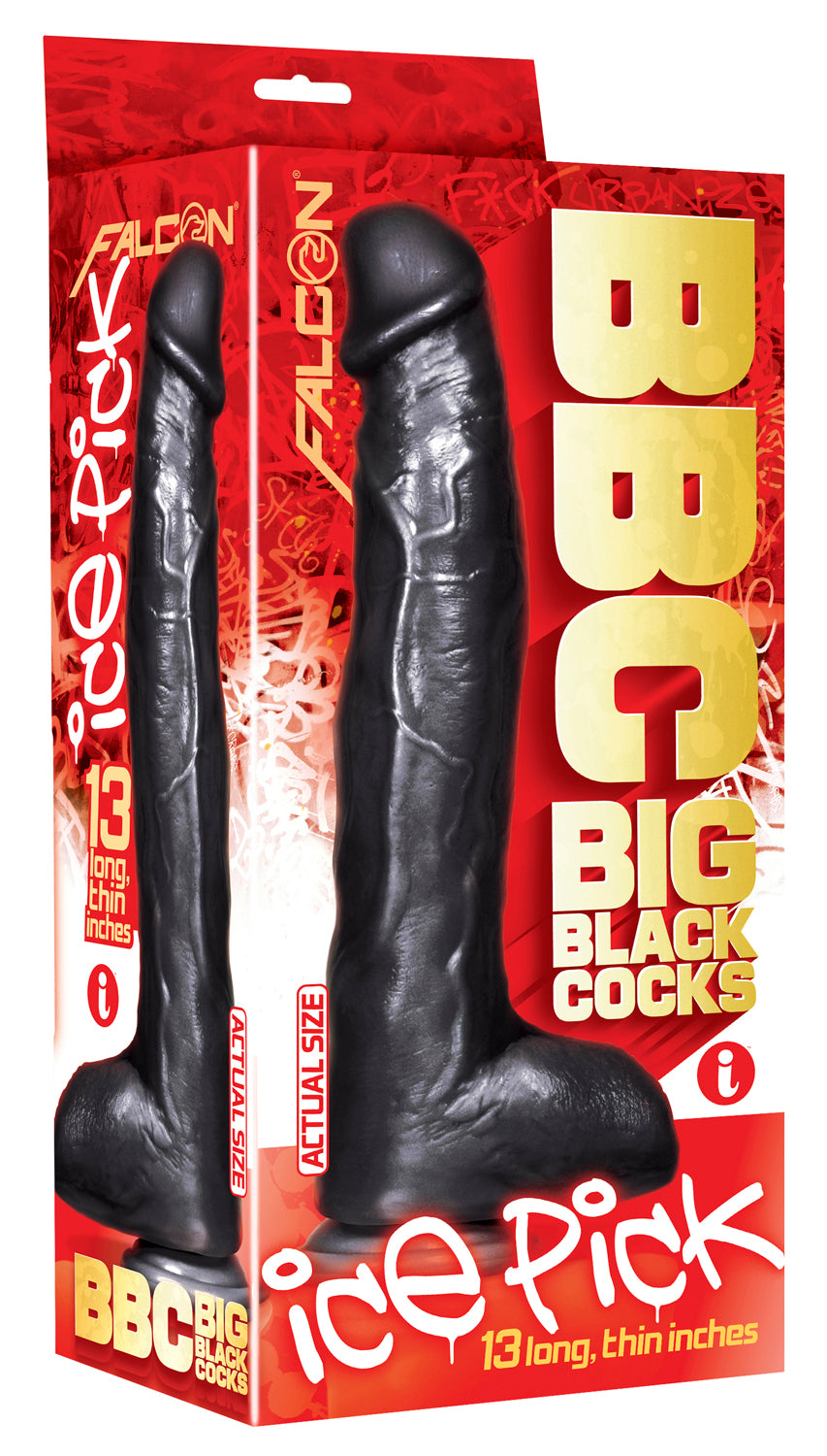 BIG BLACK COCK ICEPICK 13IN - IB52012
