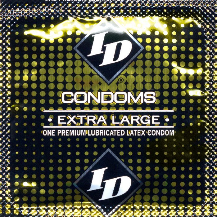 ID EXTRA LARGE CONDOM 3PK - IDWXL03