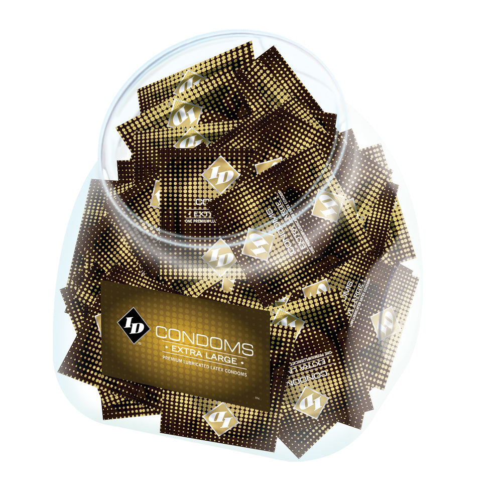 ID EXTRA LARGE CONDOMS JAR 144PCS (Out until mid June) - IDDCXLJ0