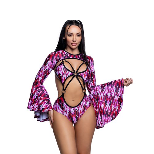 JR281 - Bell-Sleeve Shrug