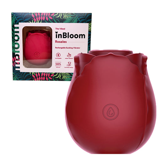 inBloom Rosales Sucking Vibrator-Pinkfoxxx