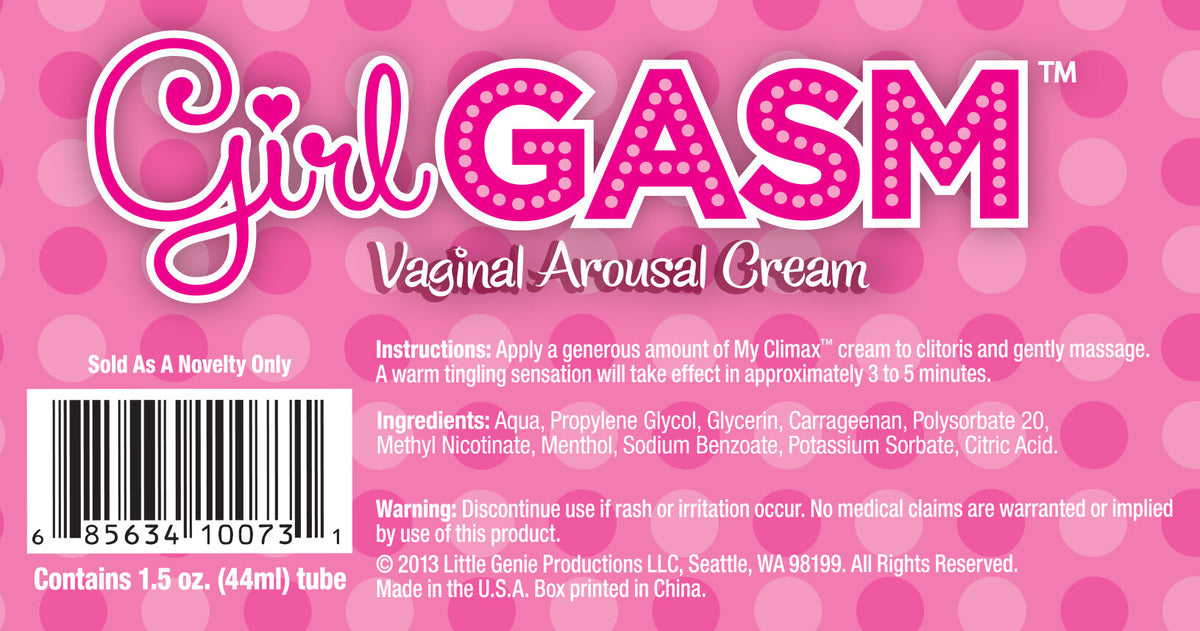 GIRLGASM VAGINAL AROUSAL CREAM