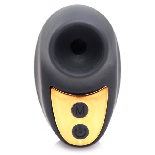 INMI SHEGASM MINI 12X CLIT STIMULATOR BLACK - XRAG731BLK