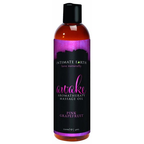 INTIMATE EARTH AWAKE MASSAGE OIL 4OZ - IE043120