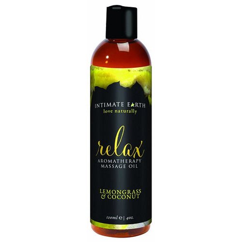INTIMATE EARTH RELAX MASSAGE OIL 4OZ - IE009120