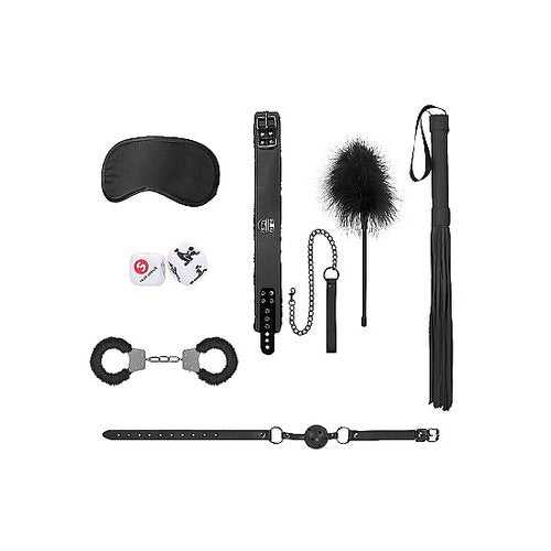 INTRODUCTORY BONDAGE KIT #6 BLK - SHTOU369BLK