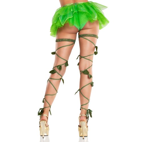 Ivy Shimmer Garter Leg Wraps - 1939      12622