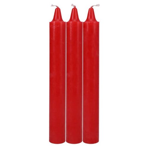 JAPANESE DRIP CANDLES RED