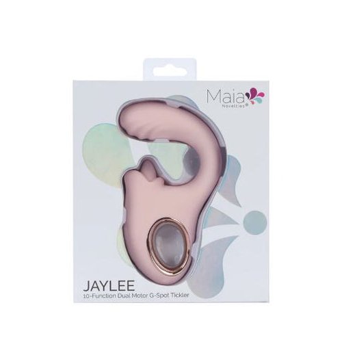 JAYLEE DUAL MOTOR G-SPOT TICKLER VIBRATOR PINK - MTBO2525PINK